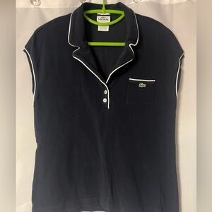Limited edition sleeveless Lacoste top